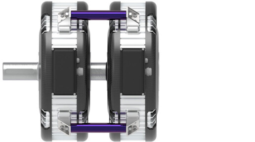 Axial Flux AC Motor