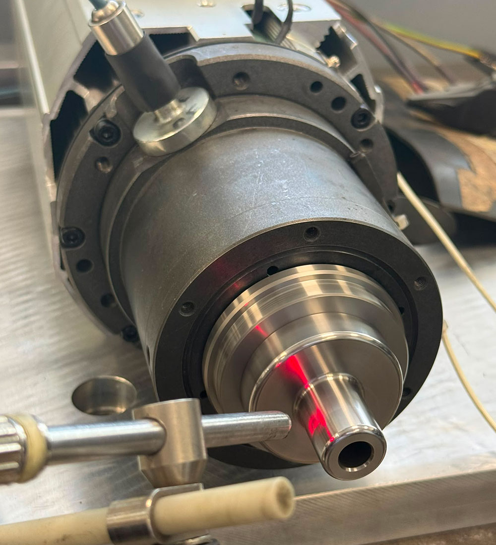Spindle motor service for the woodworking industry